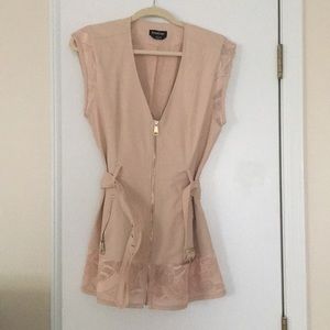 Bebe sleeveless trench jacket :)
